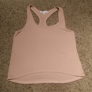 Pink spiritual gangster tank top